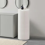 LIVARA Cardboard Lightweight, Display - Exhibitions or Cylinder - Retail Stand Eco-Friendly for Round Showcase White