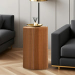 LIVARA Cardboard for Retail Round Display Showcase Cylinder - Eco-Friendly or Lightweight, Stand Exhibitions - Brown