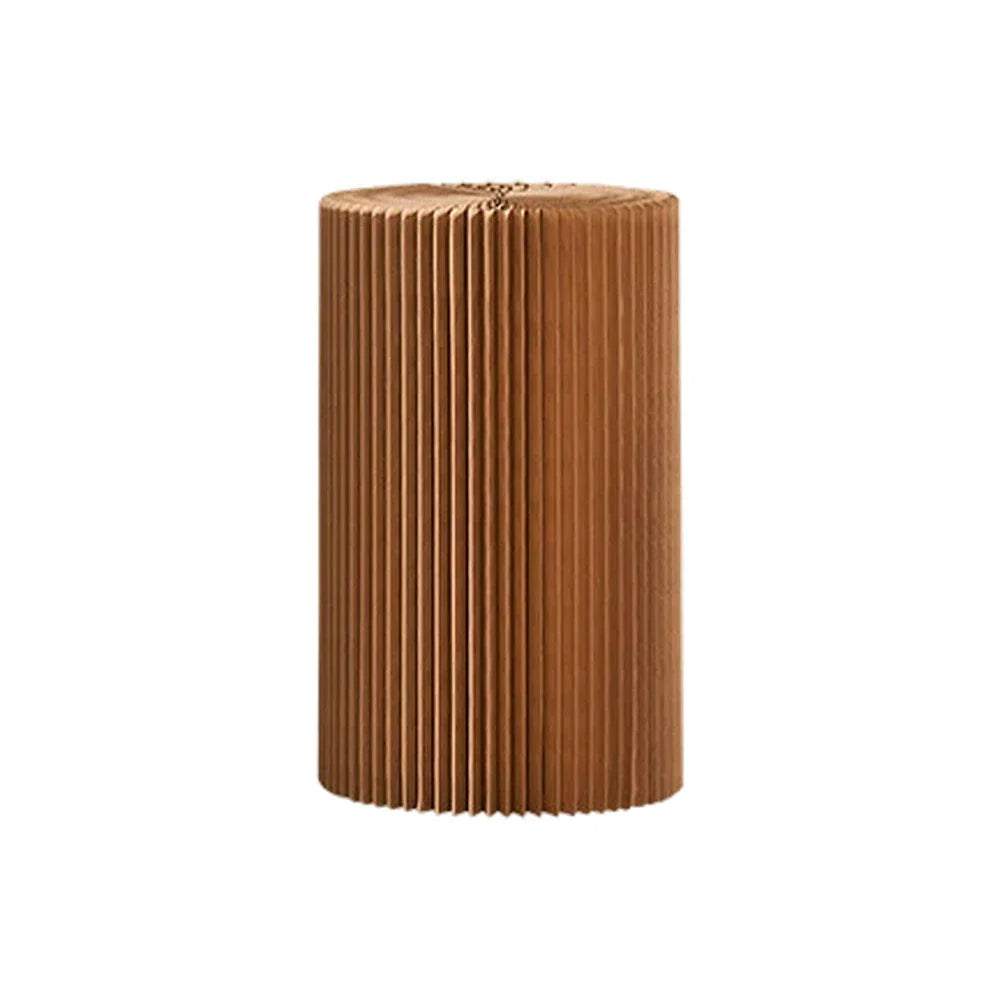 LIVARA Cardboard for Retail Round Display Showcase Cylinder - Eco-Friendly or Lightweight, Stand Exhibitions - Brown