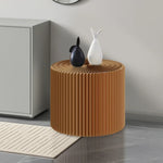 LIVARA Cardboard for Retail Round Display Showcase Cylinder - Eco-Friendly or Lightweight, Stand Exhibitions - Brown