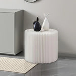 LIVARA Cardboard Lightweight, Display - Exhibitions or Cylinder - Retail Stand Eco-Friendly for Round Showcase White