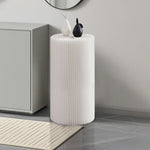 LIVARA Cardboard Lightweight, Display - Exhibitions or Cylinder - Retail Stand Eco-Friendly for Round Showcase White