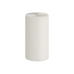 LIVARA Cardboard Lightweight, Display - Exhibitions or Cylinder - Retail Stand Eco-Friendly for Round Showcase White
