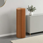 LIVARA Cardboard for Retail Round Display Showcase Cylinder - Eco-Friendly or Lightweight, Stand Exhibitions - Brown