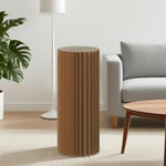 LIVARA 38/48/56cm Paper Foldable Display Cylinder Stand-Brown