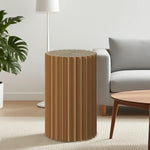 LIVARA 38/48/56cm Paper Foldable Display Cylinder Stand-Brown