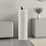 LIVARA Cardboard Lightweight, Display - Exhibitions or Cylinder - Retail Stand Eco-Friendly for Round Showcase White