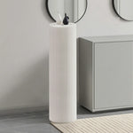 LIVARA Cardboard Lightweight, Display - Exhibitions or Cylinder - Retail Stand Eco-Friendly for Round Showcase White