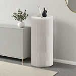 LIVARA Cardboard Lightweight, Display - Exhibitions or Cylinder - Retail Stand Eco-Friendly for Round Showcase White