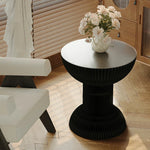 LIVARA 50/70/95cm Tea Round - Table Folding Paper Table Black