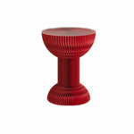 LIVARA 50/70/95cm Folding Table Table Tea Paper - Round Red