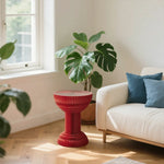 LIVARA 50/70/95cm Folding Table Table Tea Paper - Round Red