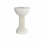 LIVARA 50/70/95cm - Folding Paper Round Tea Table Table White