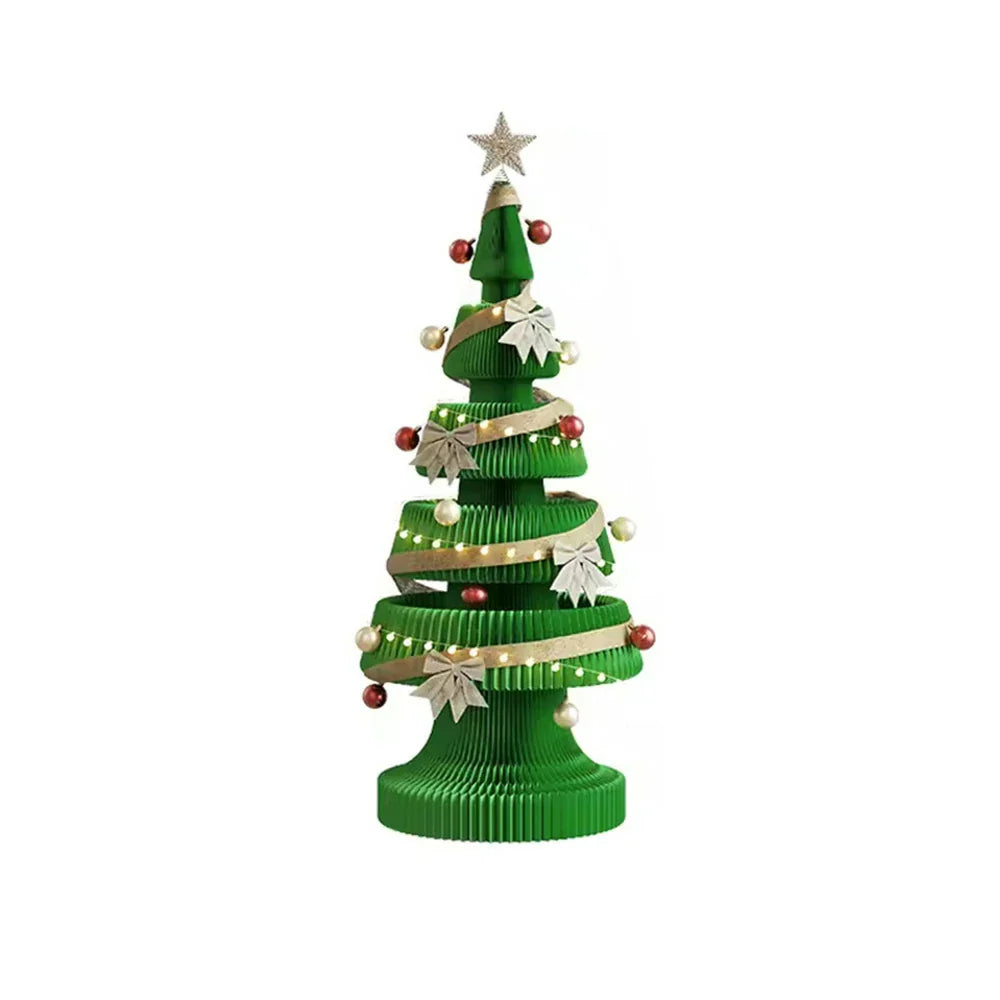 LIVARA Foldable Display Retail for Party - Decoration Christmas Decor Home, 147/240cm Tree Holiday Green