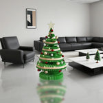 LIVARA Foldable 53/75/100cm Tree Decor - Christmas Home, Display for Holiday Retail Party Decoration Green