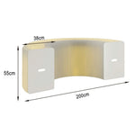 LIVARA 200cm Cabinet Lighting Partition Foldable - Display Edition
