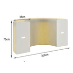 LIVARA 200cm Cabinet Lighting Partition Foldable - Display Edition