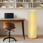 LIVARA 55/75/95/110cm Height Home Optional, for LED Stand Cylindrical Decor, Modern Showcase and Display with Stores, Lighting, Retail Exhibitions