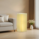 LIVARA 55/75/95/110cm Height Home Optional, for LED Stand Cylindrical Decor, Modern Showcase and Display with Stores, Lighting, Retail Exhibitions