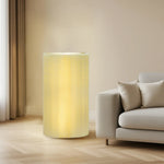 LIVARA 55/75/95/110cm Height Home Optional, for LED Stand Cylindrical Decor, Modern Showcase and Display with Stores, Lighting, Retail Exhibitions