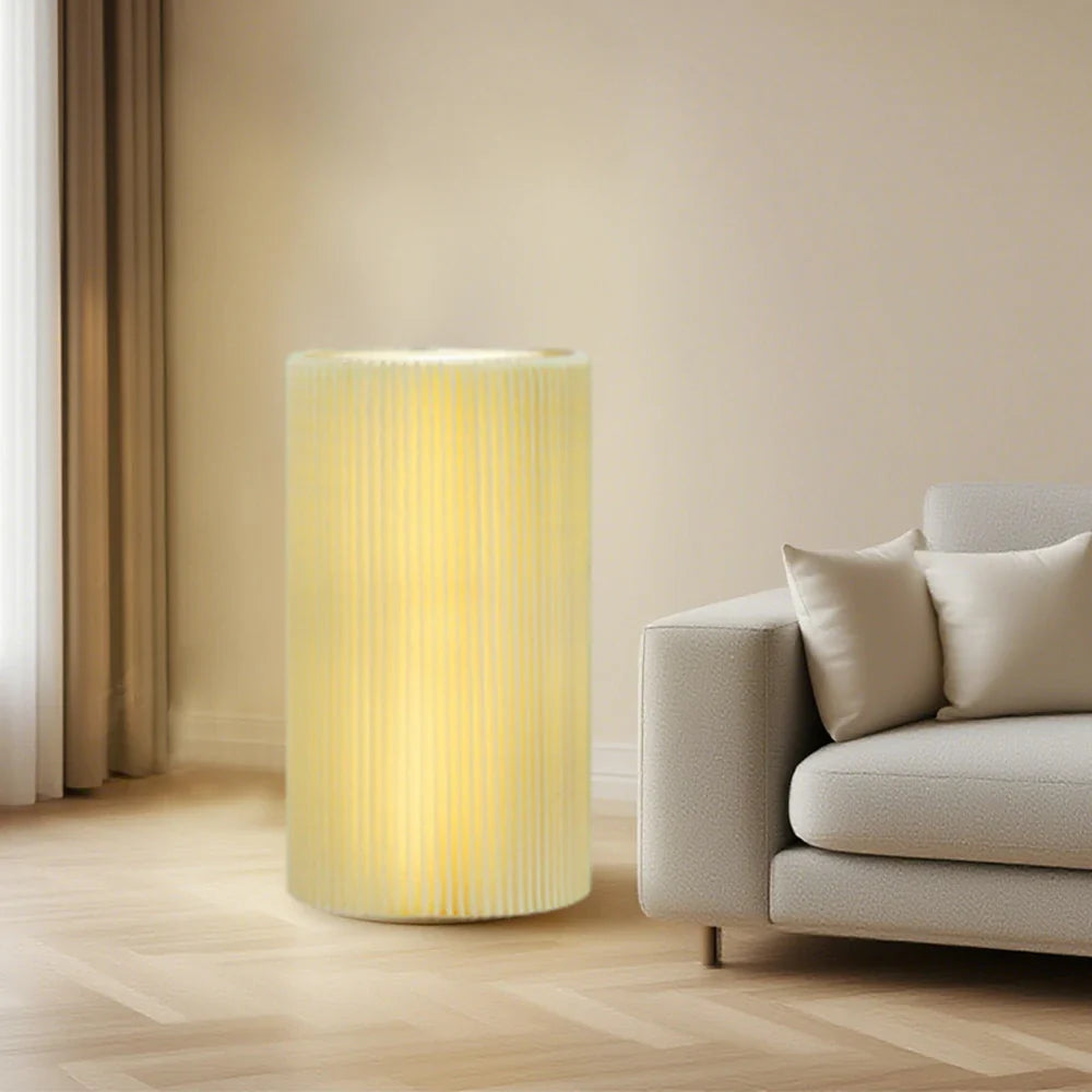 LIVARA 55/75/95/110cm Height Home Optional, for LED Stand Cylindrical Decor, Modern Showcase and Display with Stores, Lighting, Retail Exhibitions