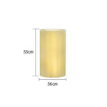LIVARA 55/75/95/110cm Height Home Optional, for LED Stand Cylindrical Decor, Modern Showcase and Display with Stores, Lighting, Retail Exhibitions