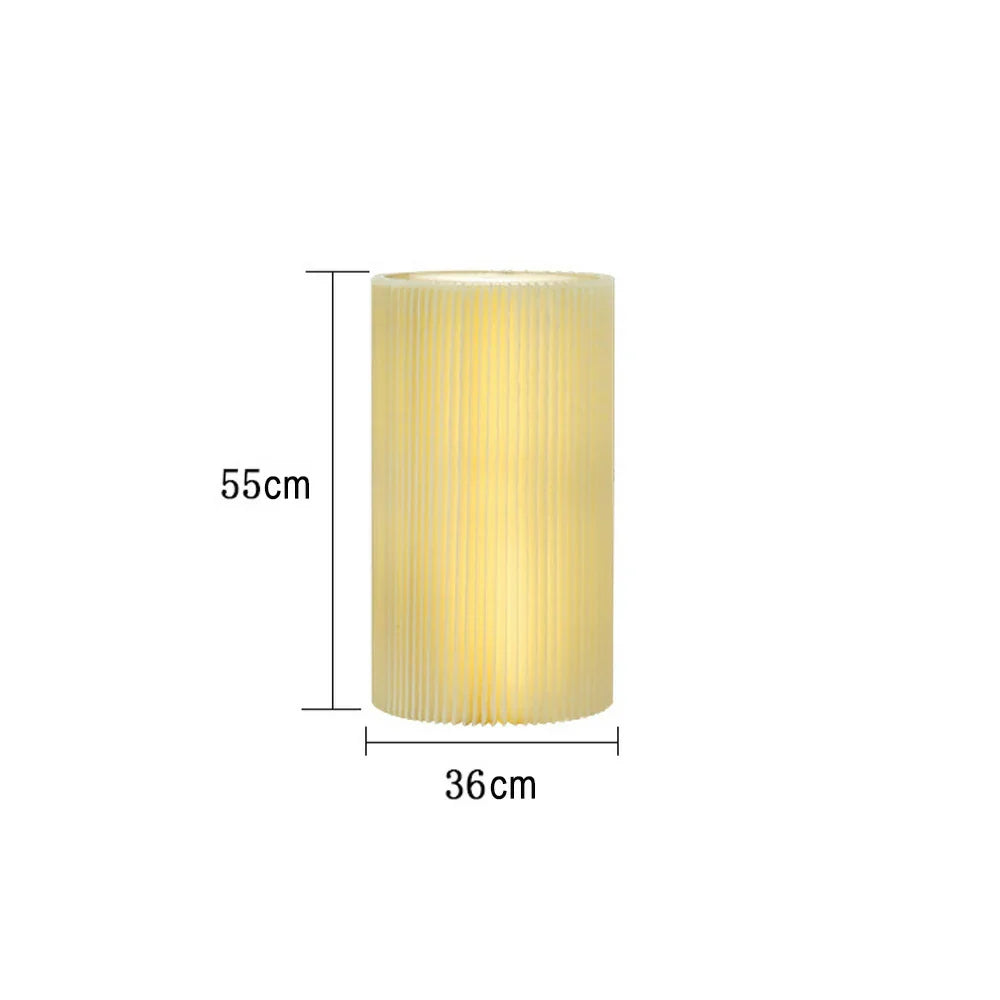 LIVARA 55/75/95/110cm Height Home Optional, for LED Stand Cylindrical Decor, Modern Showcase and Display with Stores, Lighting, Retail Exhibitions