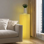 LIVARA 55/75/95/110cm Height Home Optional, for LED Stand Cylindrical Decor, Modern Showcase and Display with Stores, Lighting, Retail Exhibitions