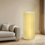 LIVARA 55/75/95/110cm Height Home Optional, for LED Stand Cylindrical Decor, Modern Showcase and Display with Stores, Lighting, Retail Exhibitions