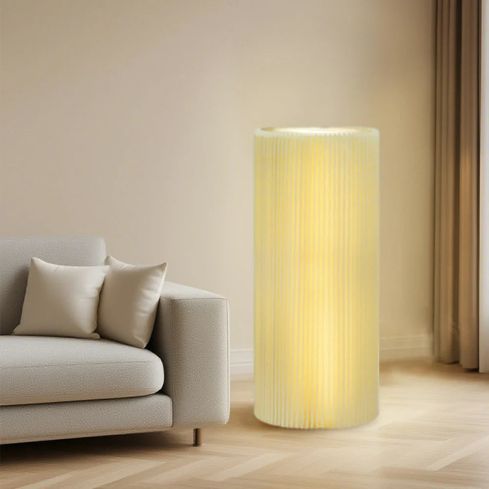 LIVARA 55/75/95/110cm Height Home Optional, for LED Stand Cylindrical Decor, Modern Showcase and Display with Stores, Lighting, Retail Exhibitions