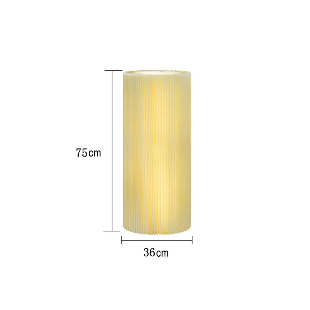 LIVARA 55/75/95/110cm Height Home Optional, for LED Stand Cylindrical Decor, Modern Showcase and Display with Stores, Lighting, Retail Exhibitions