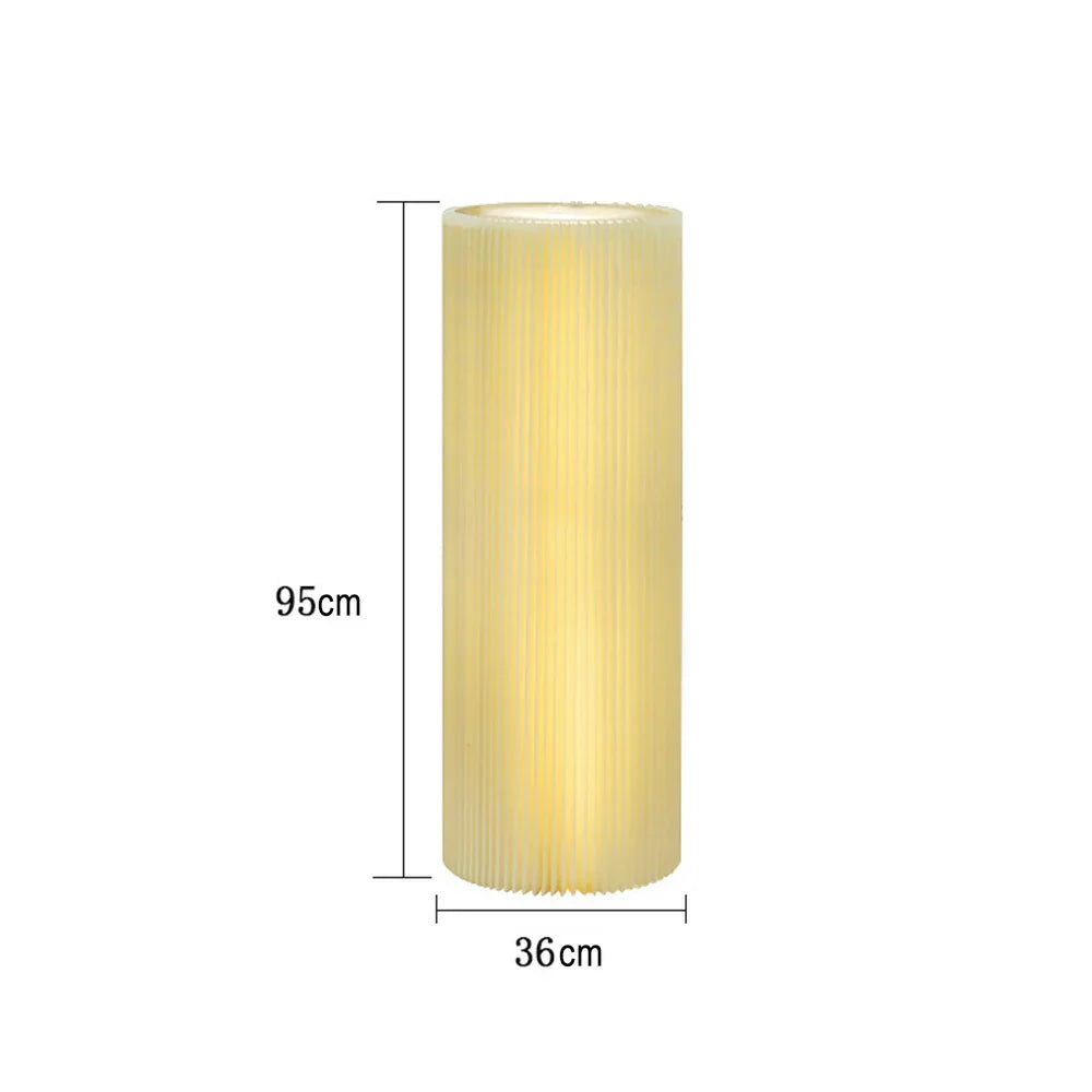 LIVARA 55/75/95/110cm Height Home Optional, for LED Stand Cylindrical Decor, Modern Showcase and Display with Stores, Lighting, Retail Exhibitions