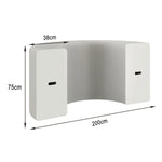 LIVARA 200cm Emit Foldable Display - Cabinet Cannot Partition Light