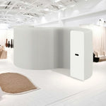 LIVARA 300cm Emit Display Partition - Cabinet Cannot Foldable Light