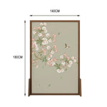 LIVARA Solid for Mongolian Home Wood Wood, Durable Divider, Interior Room and Ash Wood Pine Elegant Design Decoration