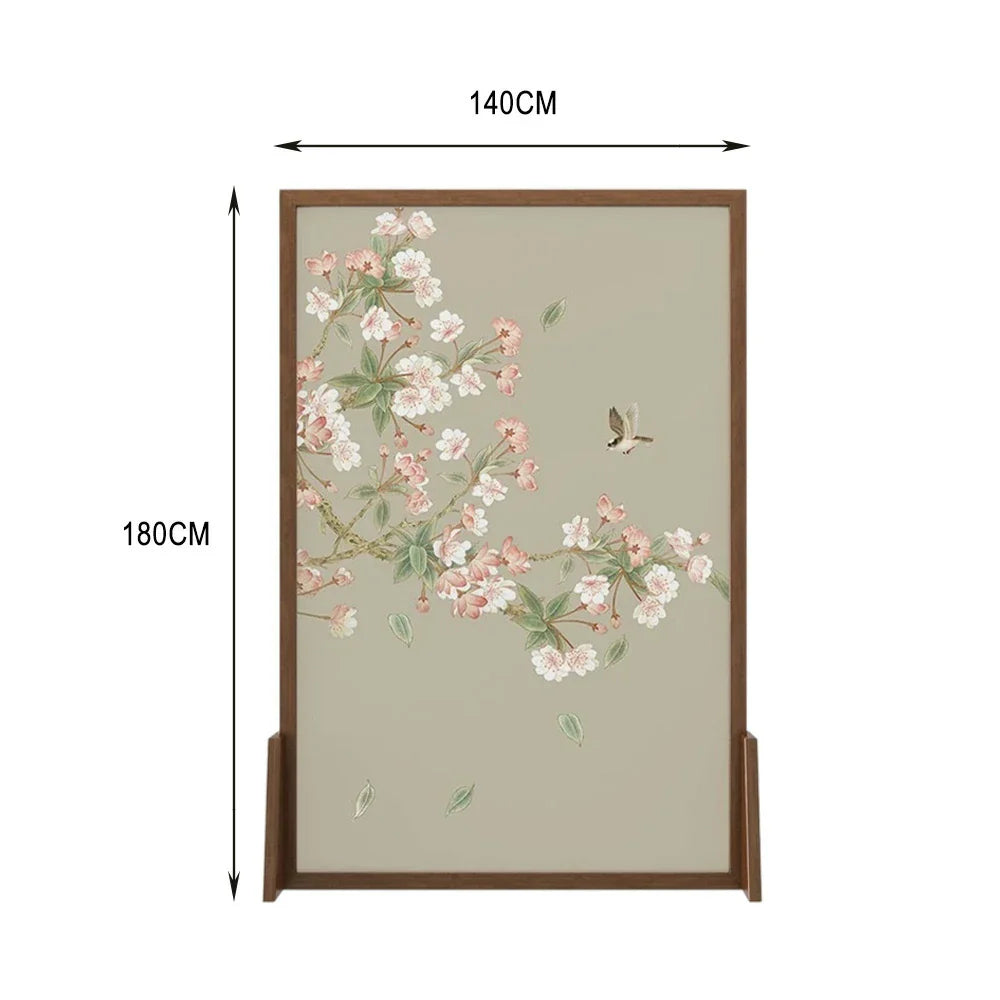 LIVARA Solid for Mongolian Home Wood Wood, Durable Divider, Interior Room and Ash Wood Pine Elegant Design Decoration