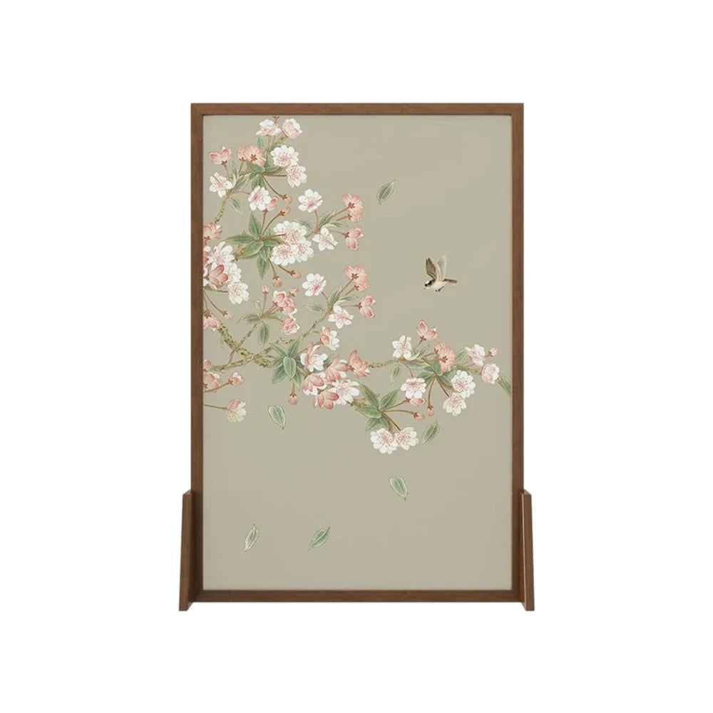 LIVARA Solid for Mongolian Home Wood Wood, Durable Divider, Interior Room and Ash Wood Pine Elegant Design Decoration