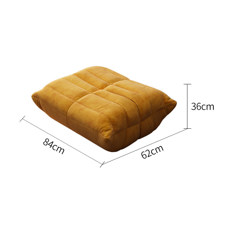 LIVARA B001 Yellow 84/90/130/160CM High-Resilience Compressed Style Length Minimalist Foam Dual-Layer Sofa