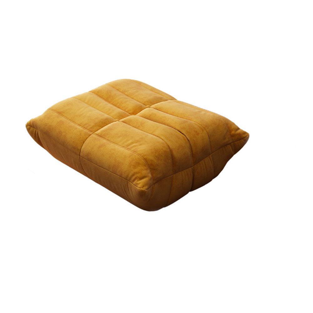 LIVARA B001 Yellow 84/90/130/160CM High-Resilience Compressed Style Length Minimalist Foam Dual-Layer Sofa