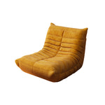 LIVARA B001 Yellow 84/90/130/160CM High-Resilience Compressed Style Length Minimalist Foam Dual-Layer Sofa