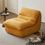 LIVARA B003 Foam Dual-Layer High-Resilience Compressed Style 80/155CM Minimalist Yellow&White Length Sofa
