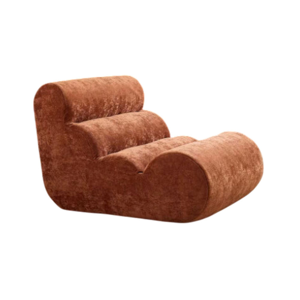 LIVARA B005 Dual-Layer Minimalist Blue&Grey&Green&Khaki&Brown Foam High-Resilience Style Compressed 90CM Length Sofa