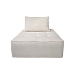 LIVARA B008 White&Pinke&Green&Blue Length High-Resilience Minimalist 85/100CM Style Compressed Dual-Layer Foam Sofa