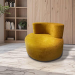 LIVARA B009 Yellow Foam Length Compressed High-Resilience Dual-Layer Style Minimalist 80/100CM Sofa