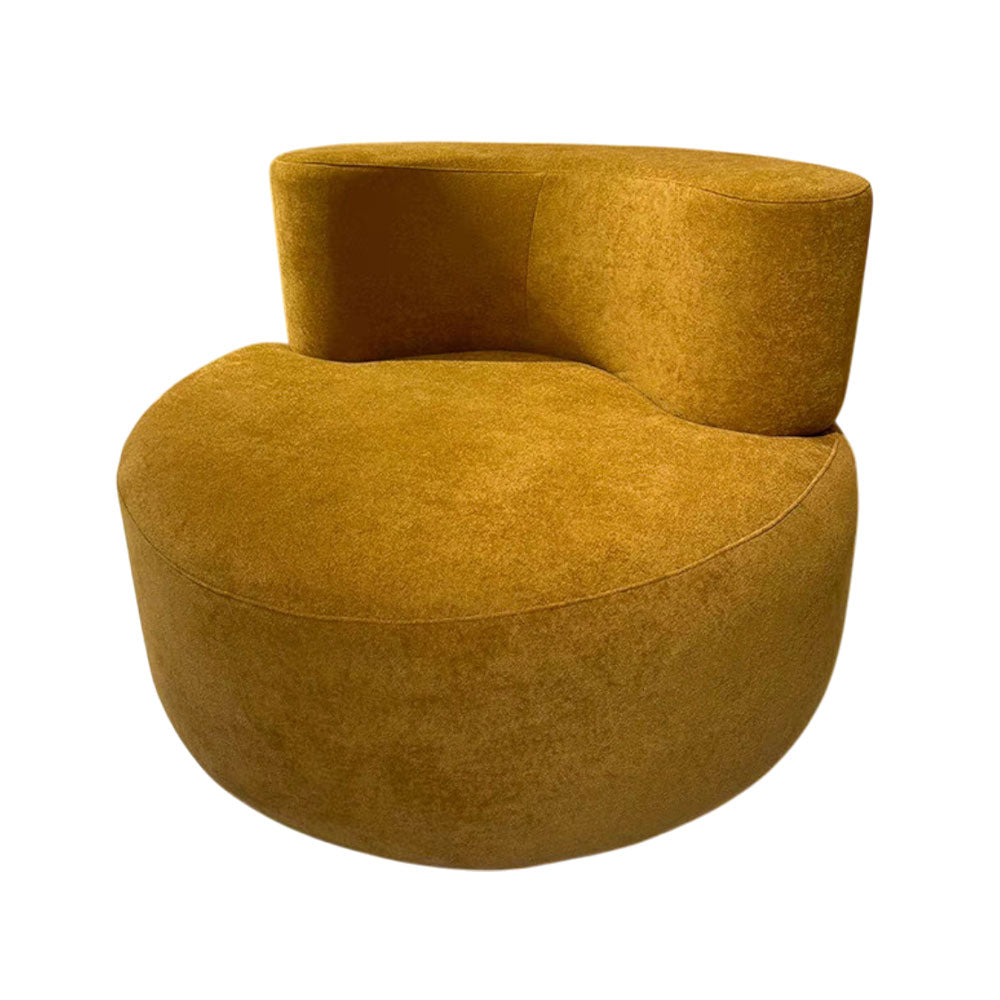 LIVARA B009 Yellow Foam Length Compressed High-Resilience Dual-Layer Style Minimalist 80/100CM Sofa