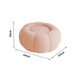 LIVARA B010 Pink&Blue Minimalist Sofa 64CM Style Length Compressed Footrest