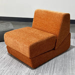 LIVARA B014 Length Sofa/Chaise Velvet 81cm Compressed Lounge Fabric