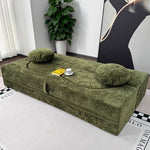 LIVARA B104 Length Construction Frameless Comfort 200cm Plush Compressed Sofa Design