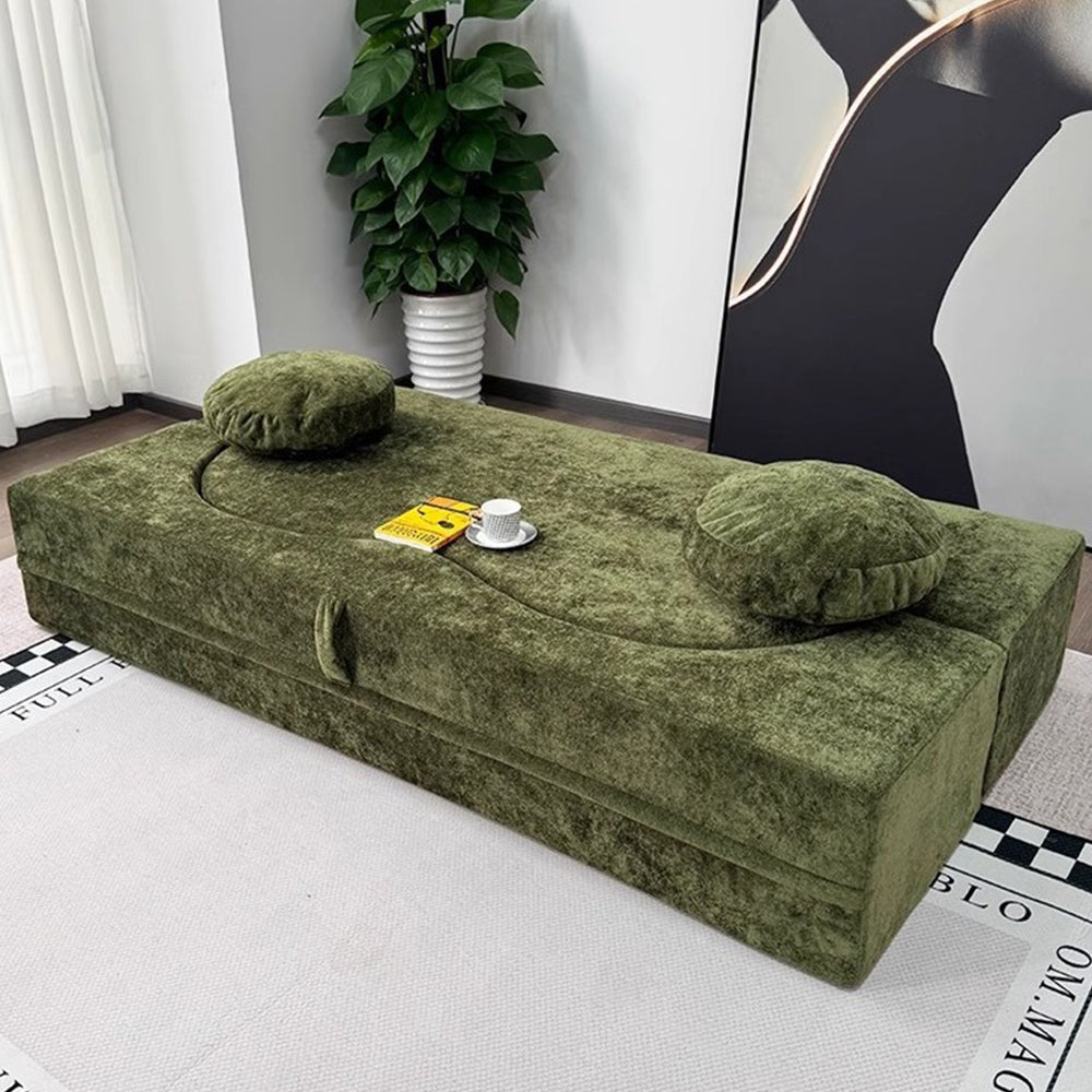 LIVARA B104 Length Construction Frameless Comfort 200cm Plush Compressed Sofa Design