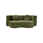 LIVARA B104 Length Construction Frameless Comfort 200cm Plush Compressed Sofa Design